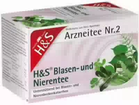 H&s Blasen und Nierentee 20 Filterbeutel