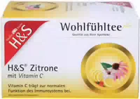 H&s Wohlfühltee Holunder mit Vitamin C und Zink 3er Set 3x20x2,5 g Filterbeutel