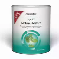 H&s Arzneitee Melissenblätter 50 G Tee