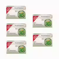 H&s Wohlfühltee Bio Kräutertee 5er Set 5x20x1,5 G Filterbeutel