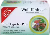 H&s Wohlfühltee Figurtee Plus Zink&sel 20x1 5 g Filterbeutel