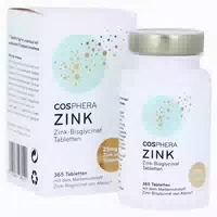 Cosphera Zink Tabletten 25 mg 365 st