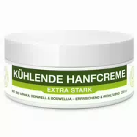 H4h Kühlende Hanfcreme Extra Stark – bei Muskel , Gelenk , Nacken & Rückenschmerzen