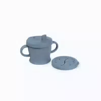 Trink Und Snack Tasse Rostrot