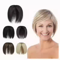 Haar Topper 3 Clips Synthetisch Glatt Schütteres 25 cm Karam 1 st