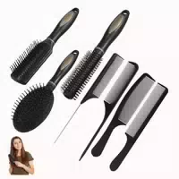 Haarbürsten Set 7 Teilig Massage Flexible Haarbürste für Fra 1 st