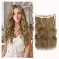Haarextensions Synthetik Haarteile Damen 18h88# Bahama Beige 1 st