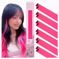 Haarsträhnen Clip in Haarextensions 55cm 12 Clips 12 Heißes 1 st