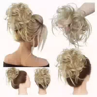 Haarteil Dutt Struppige Haarknoten Strawberry Blonde Mix Pla 1 st