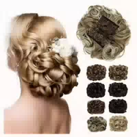 Haarteil Scrunchie Chignon Updo Bun 27t613 Braun Blond Geble 1 st