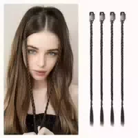 Haarverlängerung Clip Braid Extensions Frauen 35 cm Dunkelas 1 st