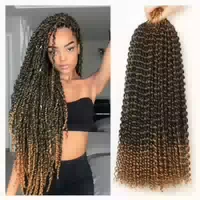 Haarverlängerung Crochet Twist Waterwave T1b Bug# 24inch 7e 1 st