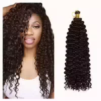 Haarverlängerung Häkelzöpfe Afro Jerry 35 cm Pack Of 1 Dun 1 st