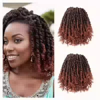 Haarverlängerung Passion Twist Häkeln 20 3cm 8 Zoll 8er Pac 1 st