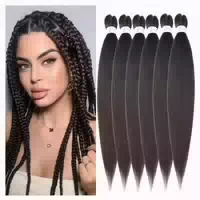 Haarverlängerung Prestretched 32inch 6pack 81cm 32 Zoll 6er 1 st