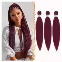Haarverlängerung Prestretched Synthetik Boxbraids Twist 66cm 1 st
