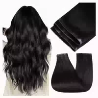 Haarverlängerungen Echthaar Butterfly Weft 40 cm 2 2 Bfhw#2 1 st