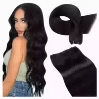 Haarverlängerungen Echthaar Remy 45cm 50g 2 2 Genie Tressen 1 st