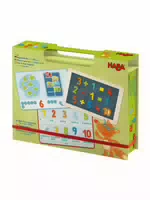 Haba Lernspielzeug Magnetspiel Box 1, 2, Zählerei