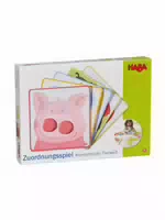 Haba Lernspielzeug Zuordnungsspiel Kunterbunte Tierwelt