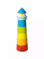 Haba Stapelspielzeug Stapelspiel Leuchtturm