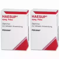 Haesup Spag Peka Suppositorien 10 st Suppositorien