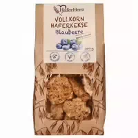 Haferherz Vollkorn Haferkekse Blaubeere