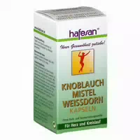Hafesan Knoblauch Mistel Weißdorn Kapseln