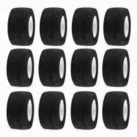 Haftbandage Selbstklebend 12 Rollen 2,5 cm X 4,5 m Schwarz 1 st