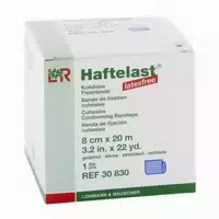 Haftelast Fixierb Kohäs Latexfrei 8 Cmx20 m Blau 1 st Binden