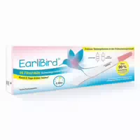 Earlibird Ultrafrüh Schwangerschaftstest 2 st Teststreifen
