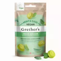 Grether S Vegan Fresh Breath Minze & Salbei 45 G Pastillen
