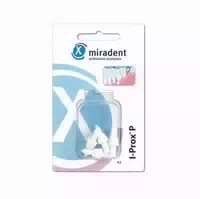 Miradent Ersatz Spitzbürsten I Prox P Weiß Soft 4 St