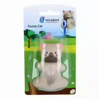 Miradent Funny Animals Zahnbürstenhalter Katze 1 St