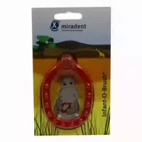 Miradent Kinder Lernzahnbürst Infant O Brush Rot 1 St