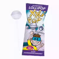 Miradent Xylipop Lolli Zahnpflegelolli Erdbeere 1 X 6 g