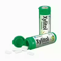 Miradent Xylitol Chewing Gum Kids Apfel 30 Stück