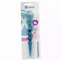 Miradent Zungenreiniger Tongâclin De Luxe Blau Transparent