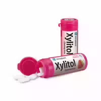 Miradent Xylitol Chewing Gum Erdbeere Für Kinder