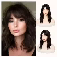 Hair Topper Synthetische Toupet Pony Wiglets Dünnes 35 cm Ti 1 st