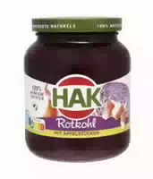 Hak Rotkohl mit Apfelstücken
