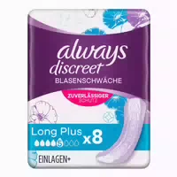 Always Discreet Inkontinenz Einlagen Plus Long Plus 8 St