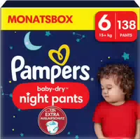 Pampers Night Windeln Pants Größe 6 15 Kg Baby Dry 138 St