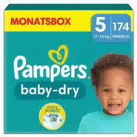 Pampers Windeln Größe 5 11 16kg Baby Dry 174 St