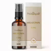 Halal Food Melatonin Tropfen 0,5mg mit Pflanzenstoffen 30 ml