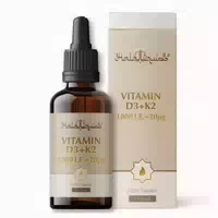 Halal Food Vitamin D3 K2 Tropfen 1000 I E D3 & 20mcg K2 30 ml