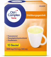 Otricomplex Forte Erkältungsgetränk 1000 mg Paracetamol, 12,2 mg Phenylephrinhydrochlorid, 200 mg Guaifenesin