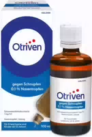 Otriven gegen Schnupfen 0,1 % Nasentropfen Nachfüllflasche
