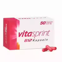 Vitasprint B12 Kapseln, 50 St Mit Vitamin B12 Für Mehr Energie