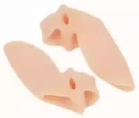 Halluxschutz Gel Double Ring mit Ballenschutz, Creme